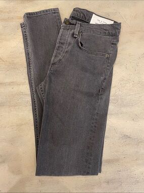 rag & bone Women's Skinny Jeans in Charcoal Gray